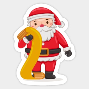 Santa Claus Sticker